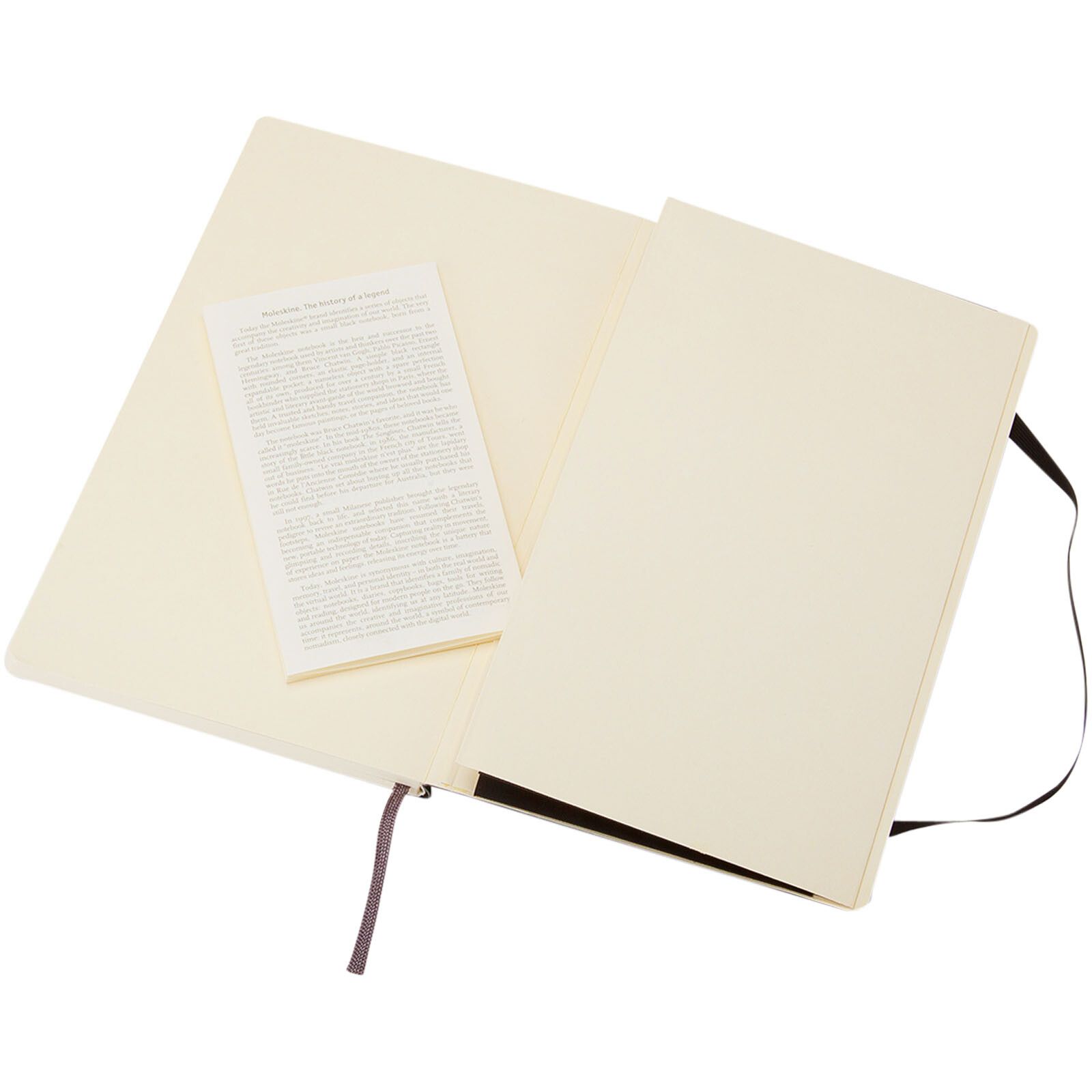 Classic Softcover Notizbuch Taschenformat – blanko - schwarz-888