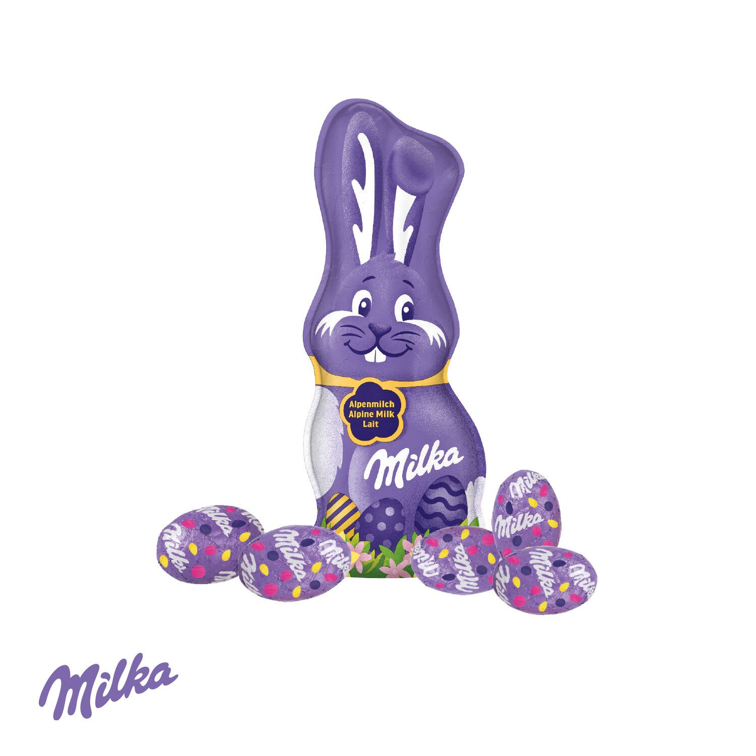 Großes Osternest mit Schokolade von Milka-295