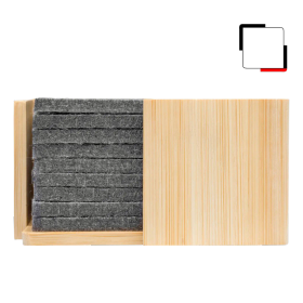 Veredelungsposition auf der Vorderseite der Box