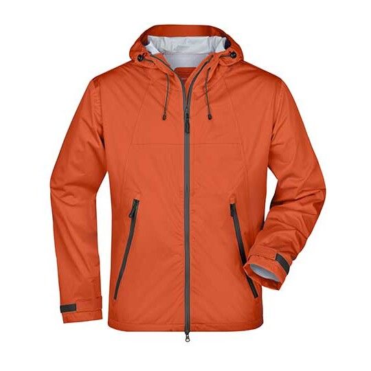 dark orange - iron grey