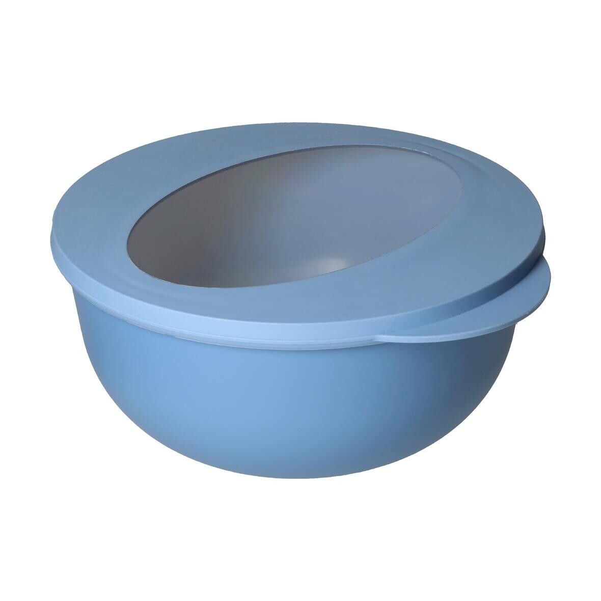 Food-Bowl ToGo, Deluxe, 1,0 l - behagliches blau - transparent-129