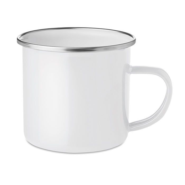 Vintage Kaffeebecher 350 ml PLATEADO - weiß-555