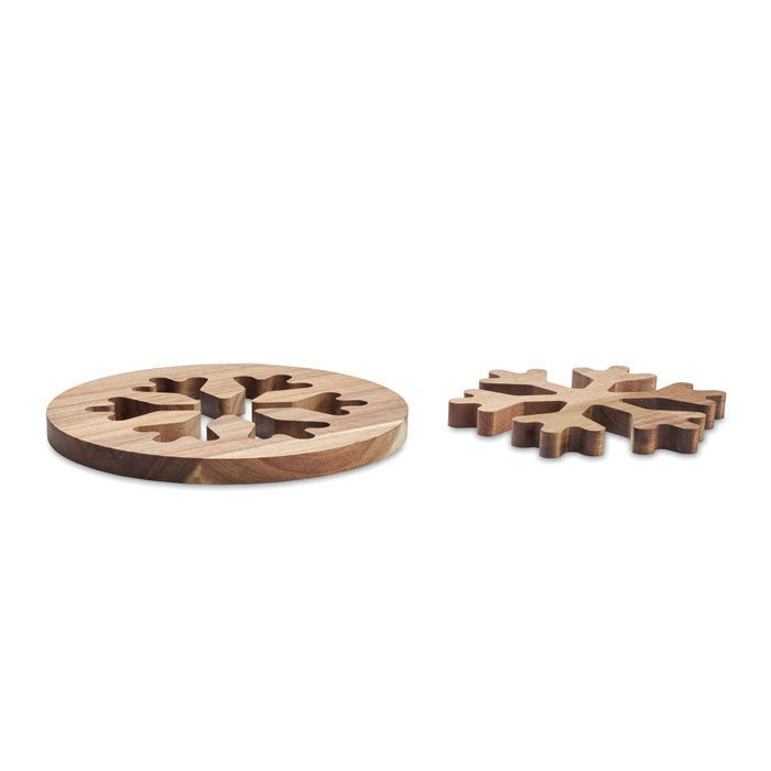 Topfuntersetzer Akazienholz SCAGLIA - holz-713