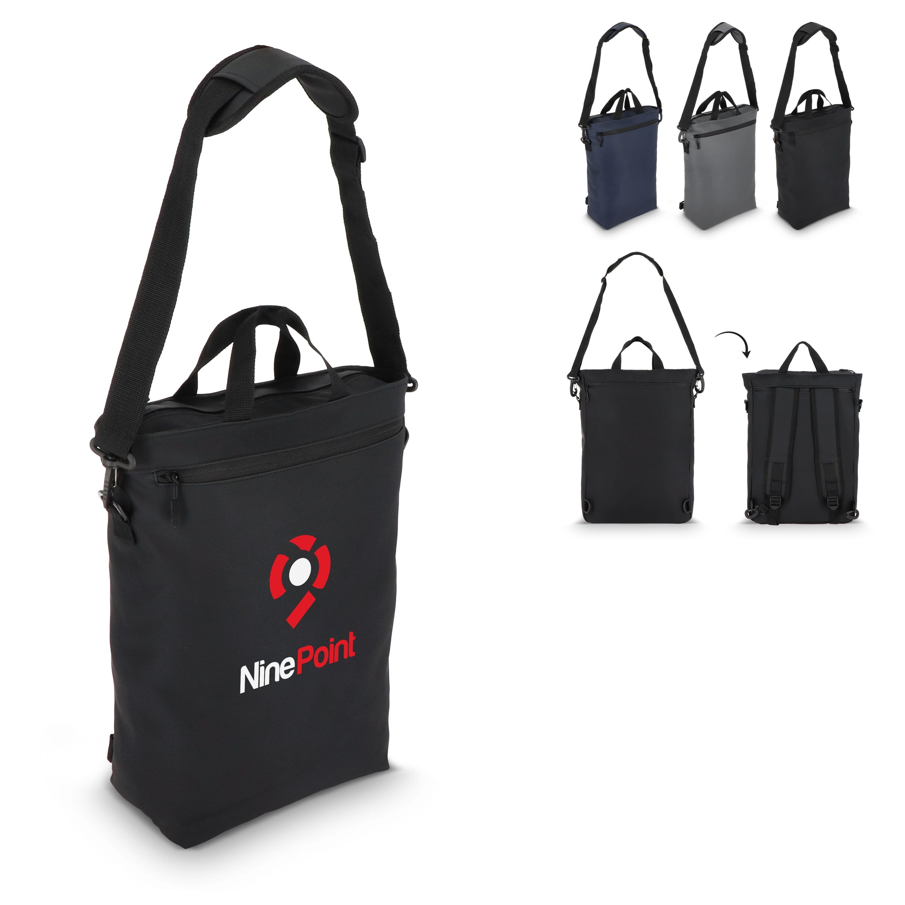 PU Kiew Laptop-Rucksack - grau-782