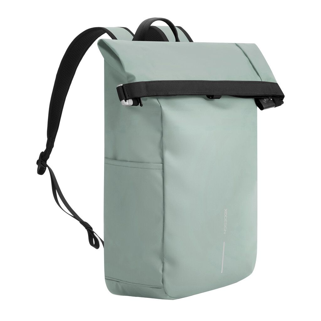 Urban wasserabweisender Anti-Diebstahl Rucksack - iceberg green-443