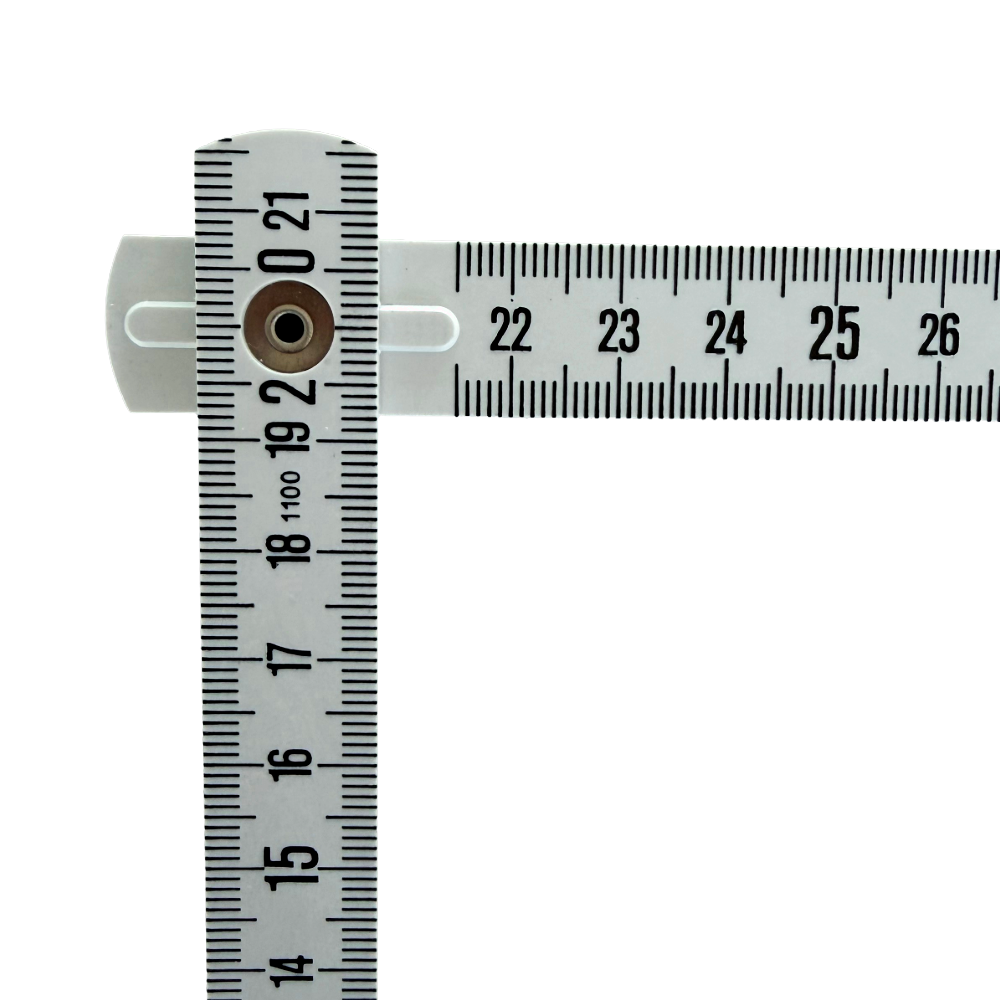 STABILA Kunststoff-Gliedermaßstab 1107 - 2 Meter - weiß-221