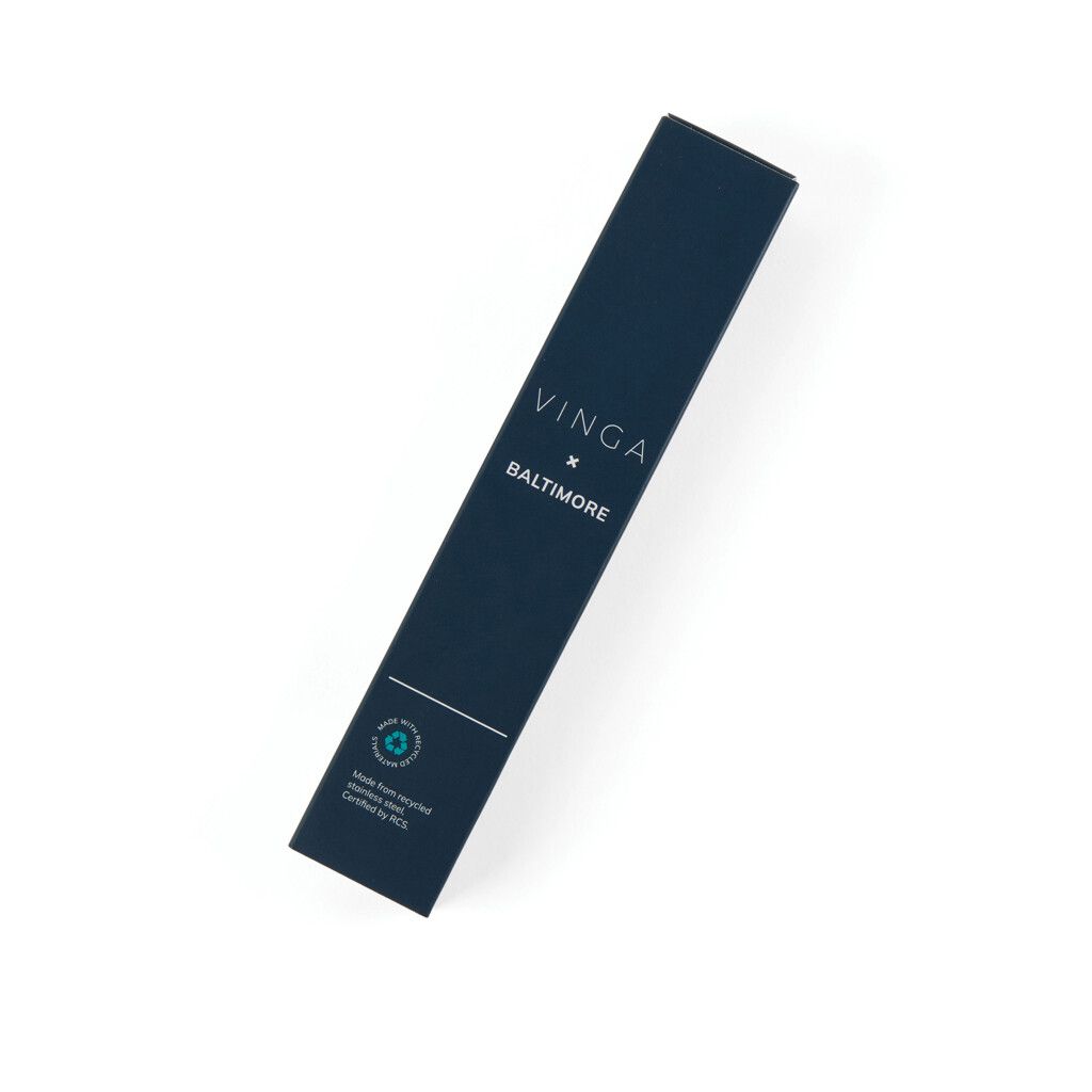 VINGA Baltimore Stift aus RCS recyceltem Stainless-Steel - navy blau-111