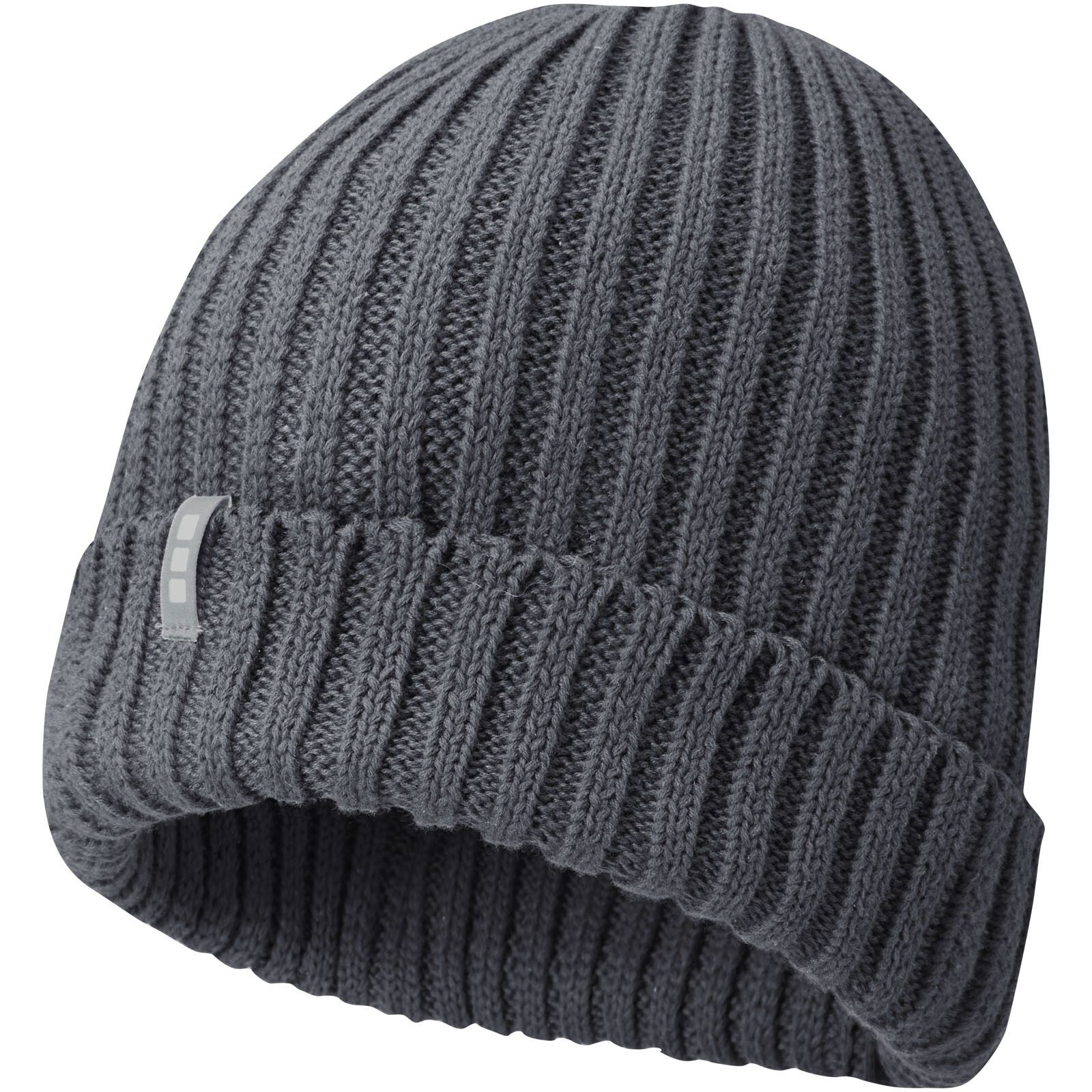 Ives Strickmütze aus Bio Baumwolle - storm grey - 0-351
