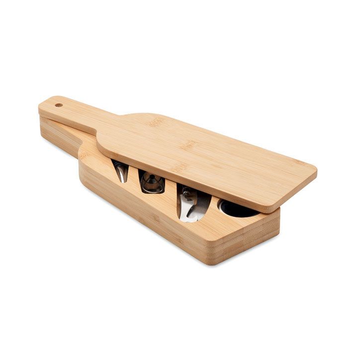 Weinset VINOVAULT SET - holz-215