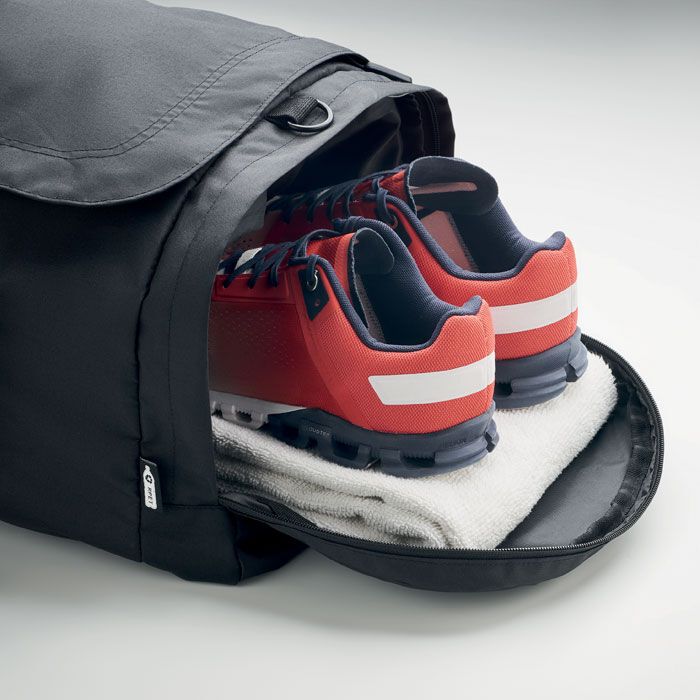 Große Sporttasche 300D RPET VALLEY DUFFLE - schwarz-648