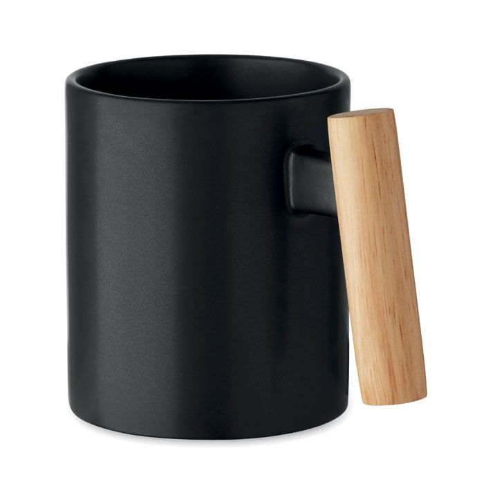Keramikbecher 320 ml CRENATE - schwarz-288