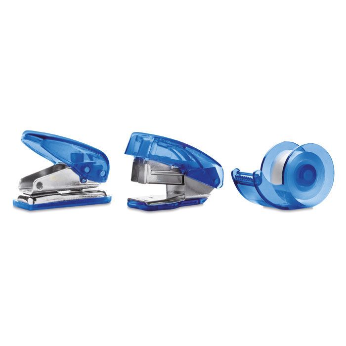 Büroset in Box BUROBOX - transparent blau-269