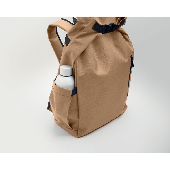 15'' Rolltop-Laptop-Rucksack UNITON - khaki-869