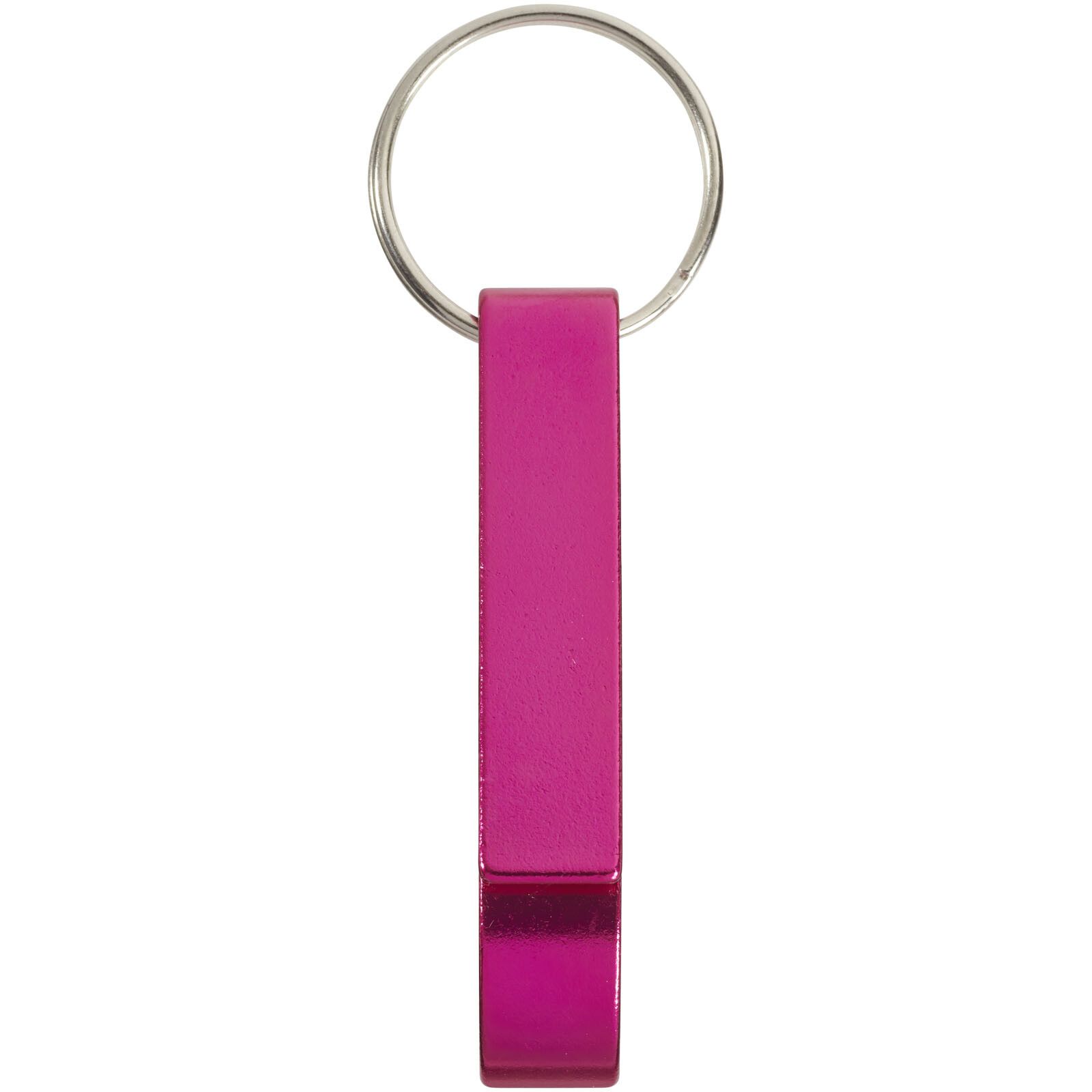 Tao Schlüsselanhänger mit Flaschen- und Dosenöffner - magenta-596