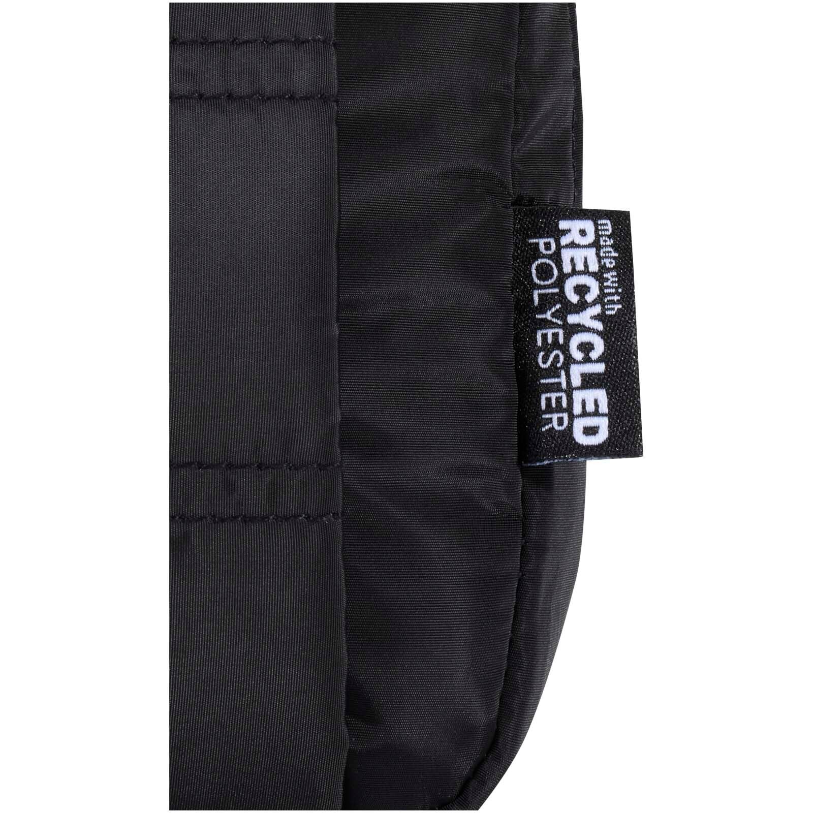 Puffer GRS recycelte Gürteltasche 1,5L - schwarz-364