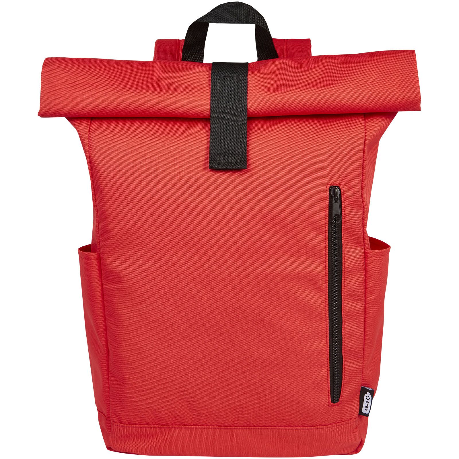 Byron 15,6" GRS RPET Roll-Top Rucksack 18 L - rot-400