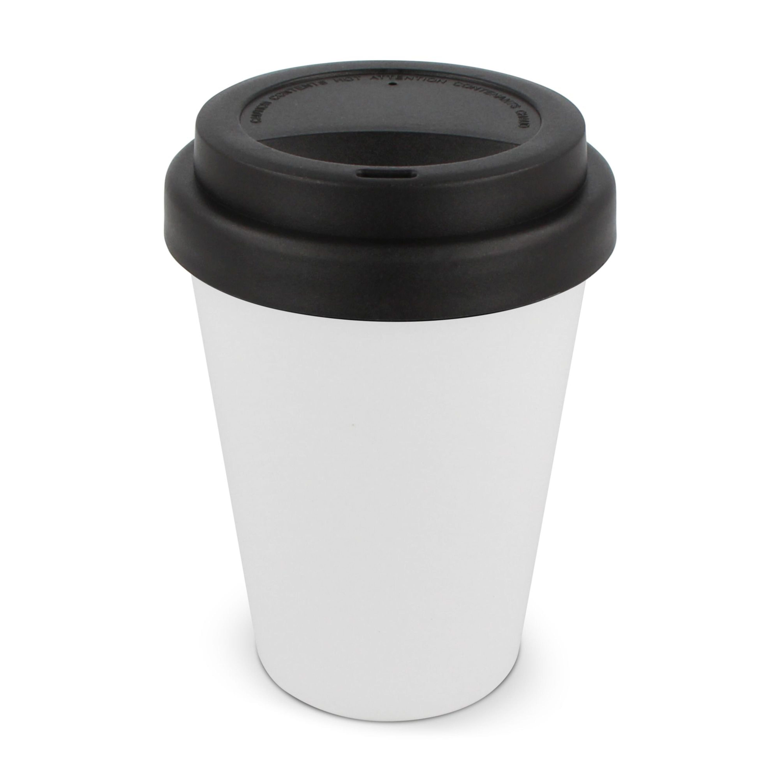 RPP Kaffeetasse Weißer Körper 250ml - weiss  -  schwarz-280