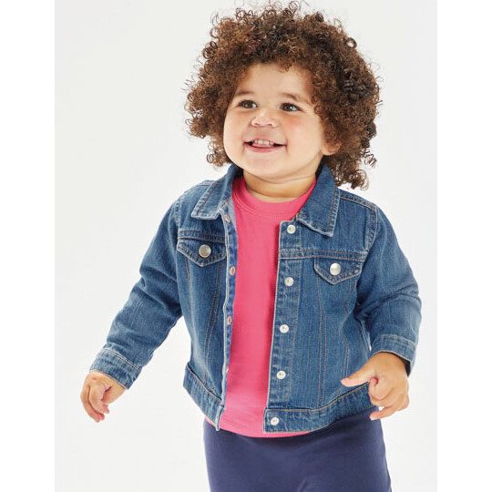 Baby Rocks Denim Jacket für Kinder - denim blue-833