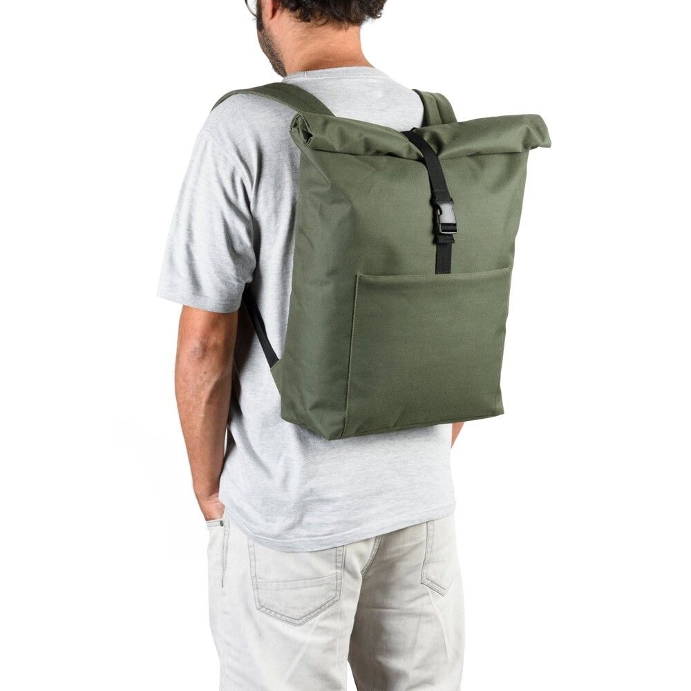 ATENAS Laptop-Rucksack aus 600D mit 210D Innenfutter 17.3" - dunkelgrün-816