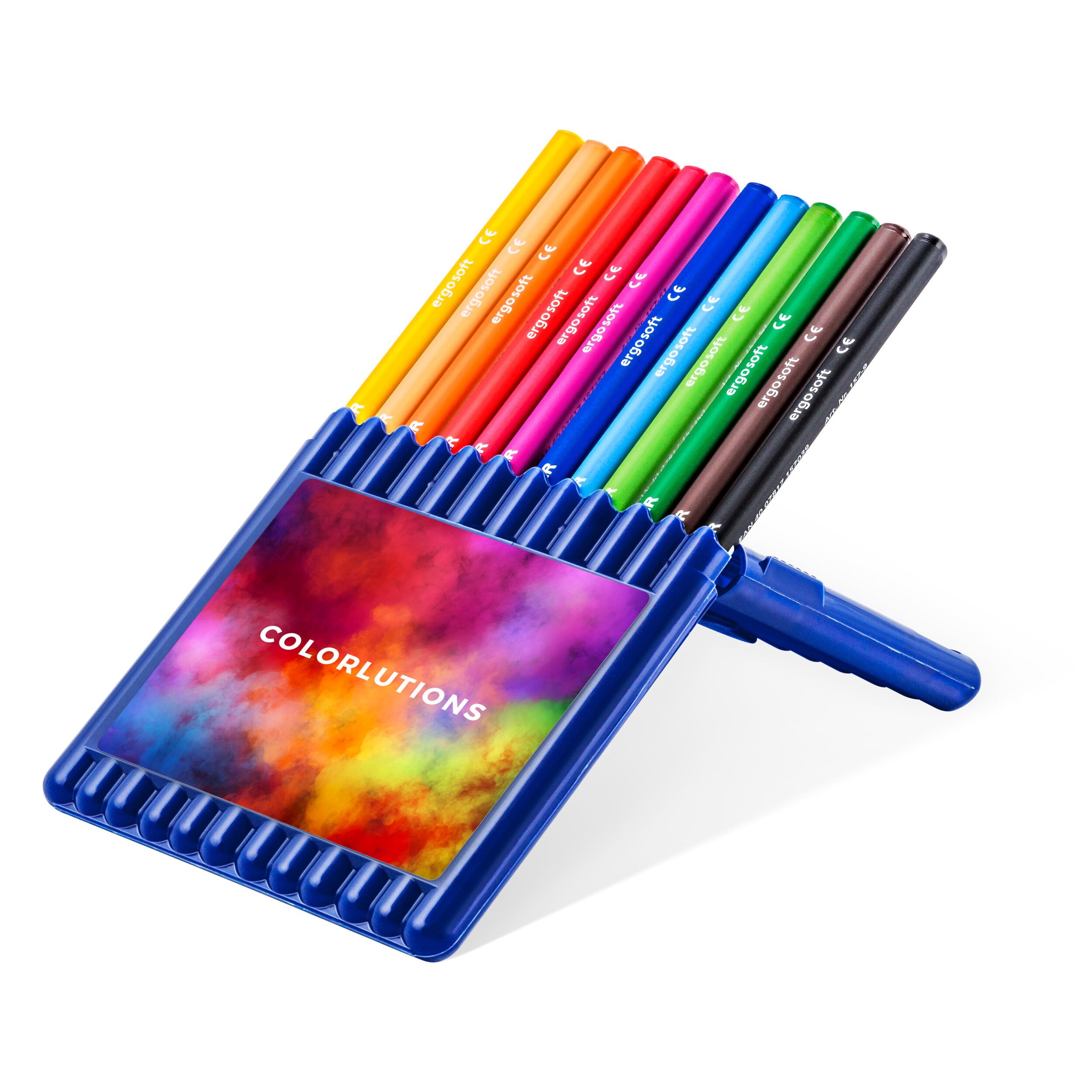 STAEDTLER Farbstifte ergosoft®, Dreikantform - blau-910