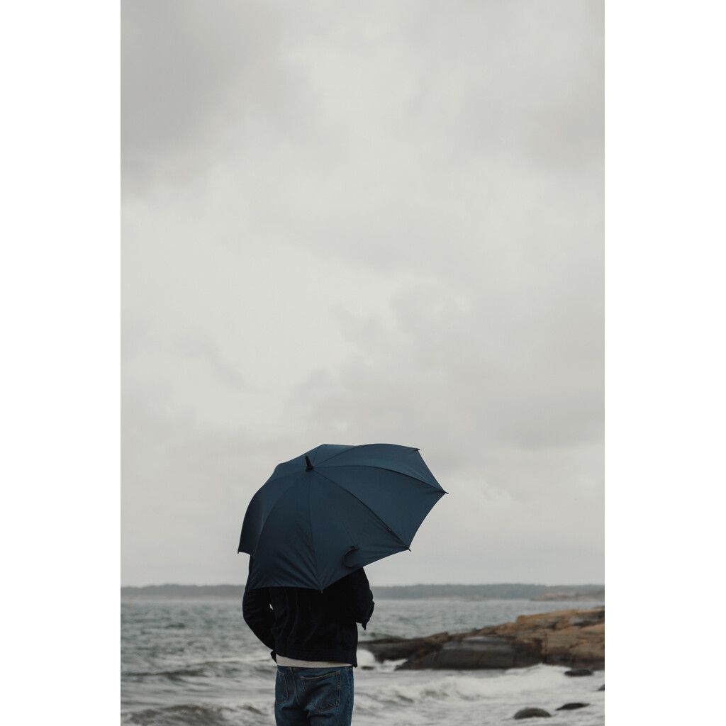 VINGA Baltimore AWARE™ RPET 23“ Regenschirm - navy blau-123