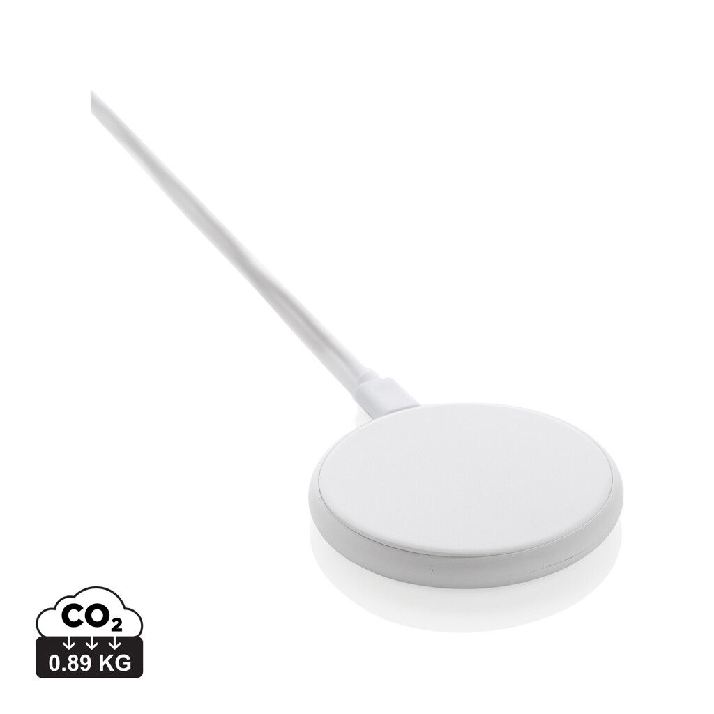 Magnapad magnetisches 3-in-1 15W Ladepad aus RCS rPlastik - weiß-340
