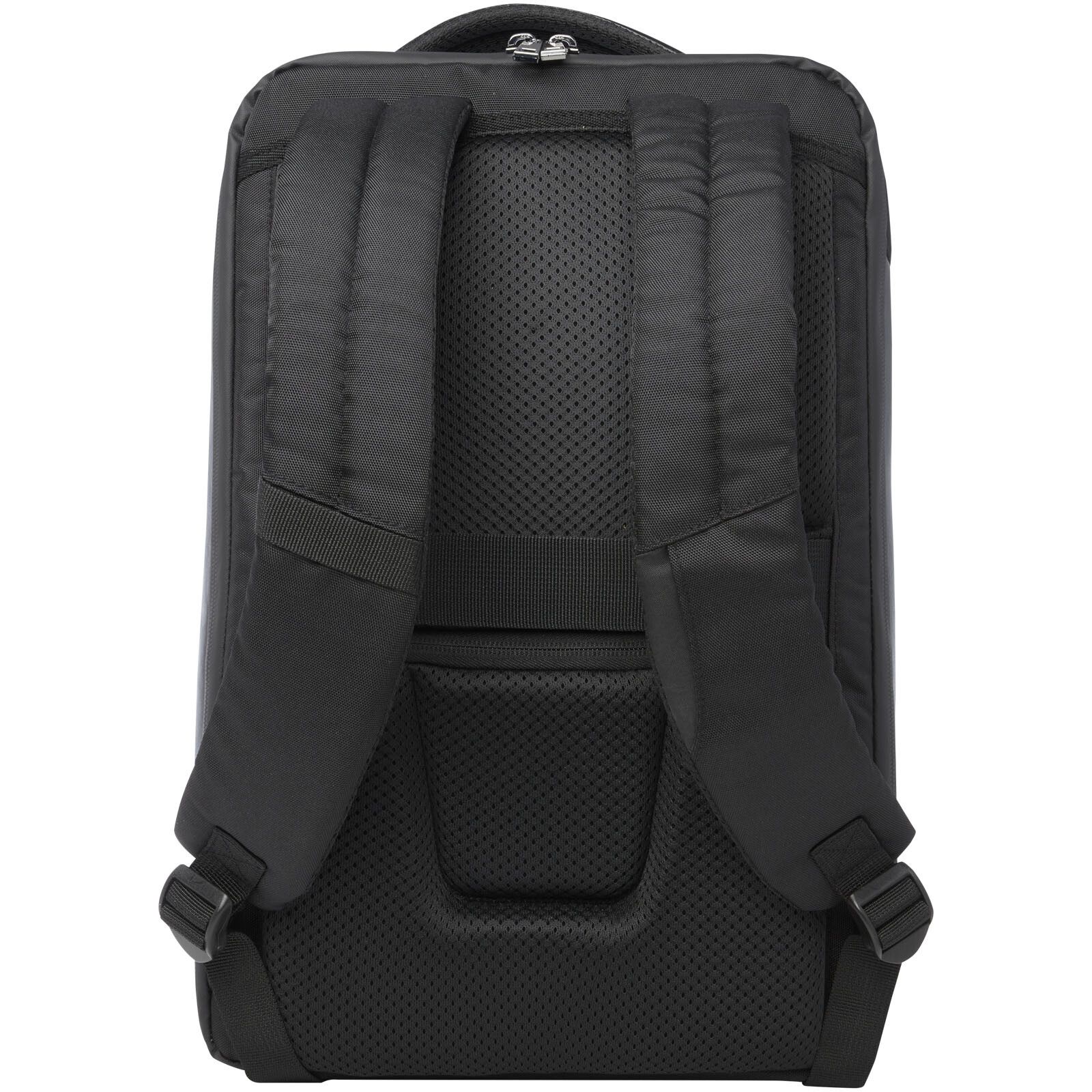 Expedition Pro 15,6" kompakter Laptop-Rucksack GRS Recyclingmaterial 12 L - schwarz-26