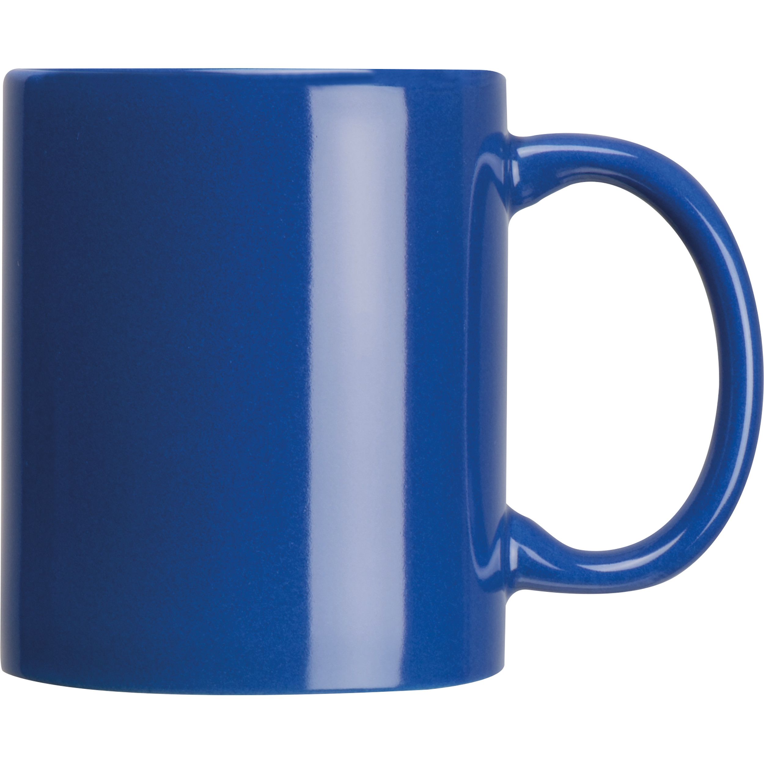 Kaffeetasse aus Keramik, 300ml - blau-337
