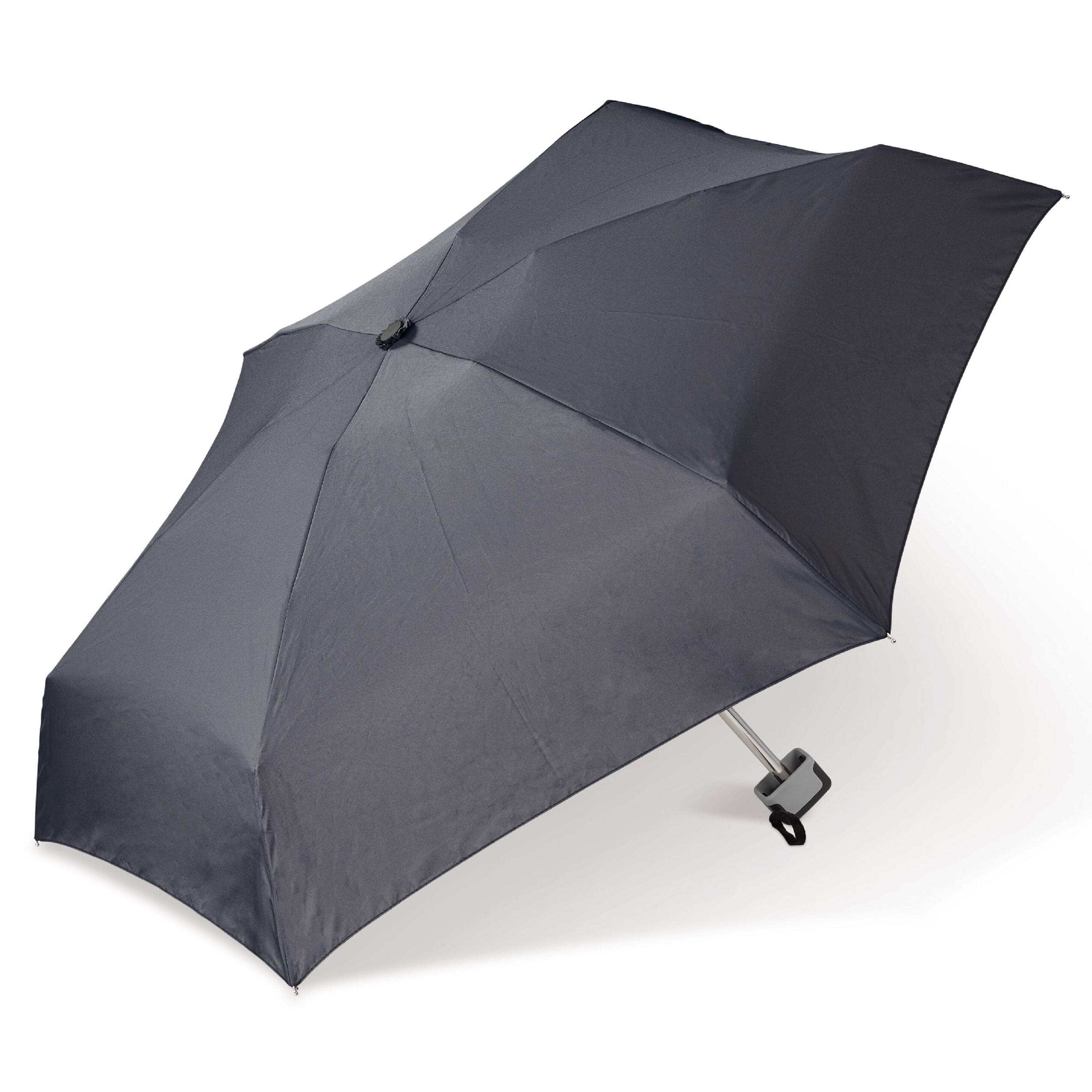Ultraleichter 21” Regenschirm mit Hülle - schwarz-750