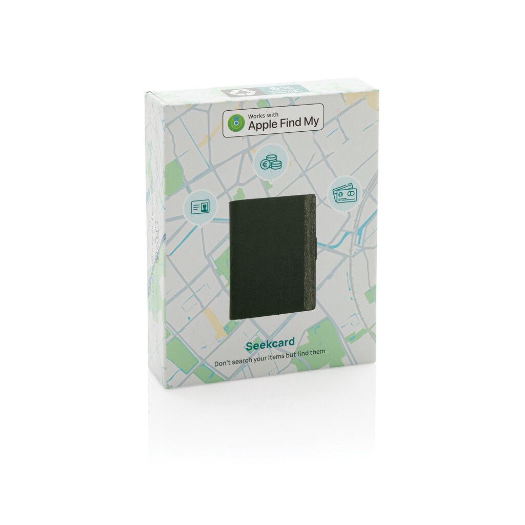 Seekcard RCS rPolyester Kartenetui mit weltweiter Ortung - schwarz-881