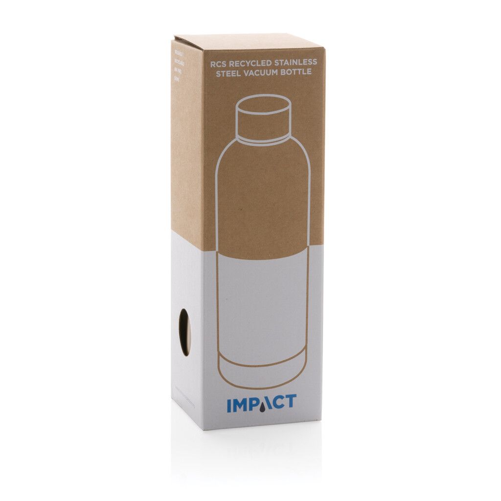Impact Vakuumflasche aus RCS recyceltem Stainless-Steel - gold-24
