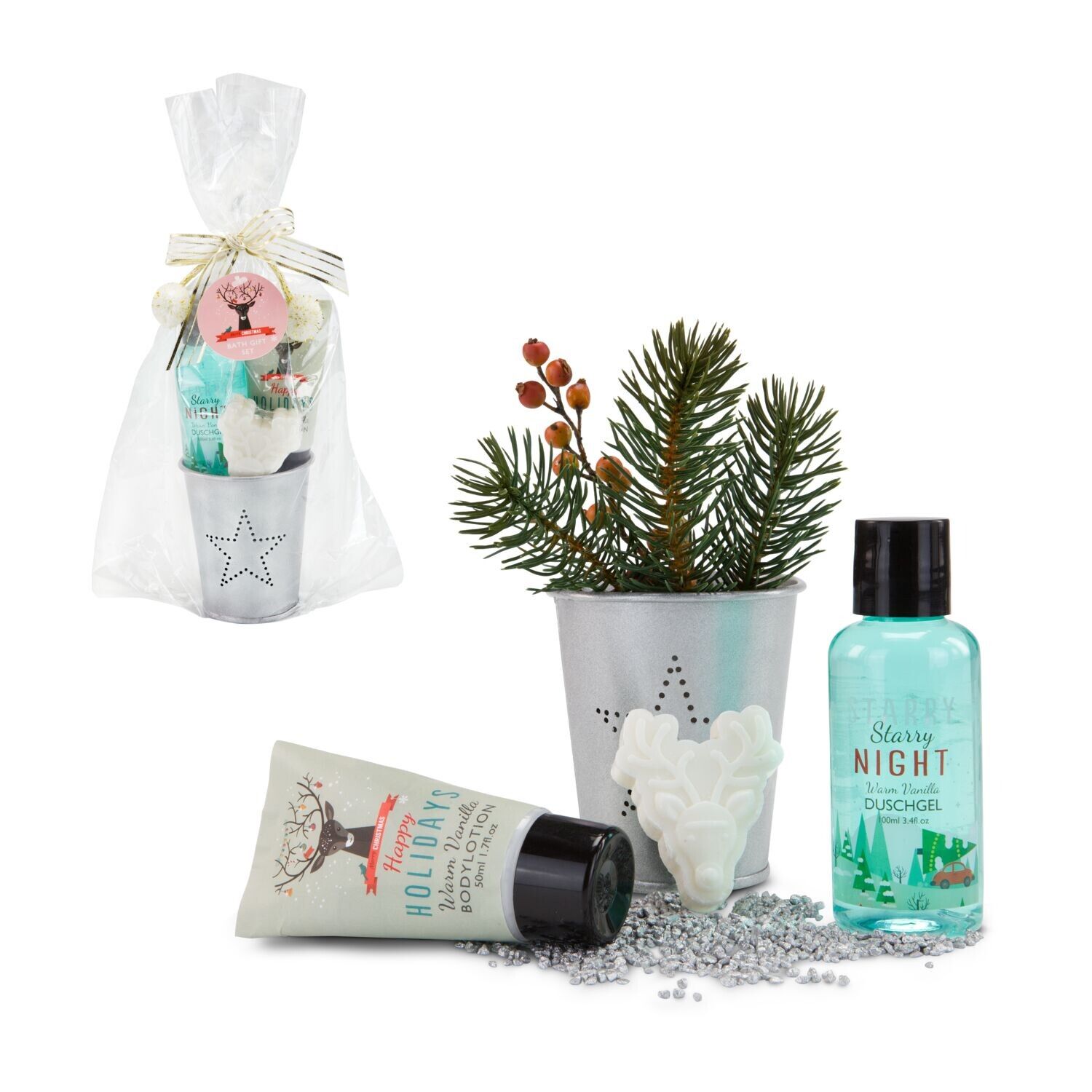 Wellness-Geschenkset: Happy Holidays-764