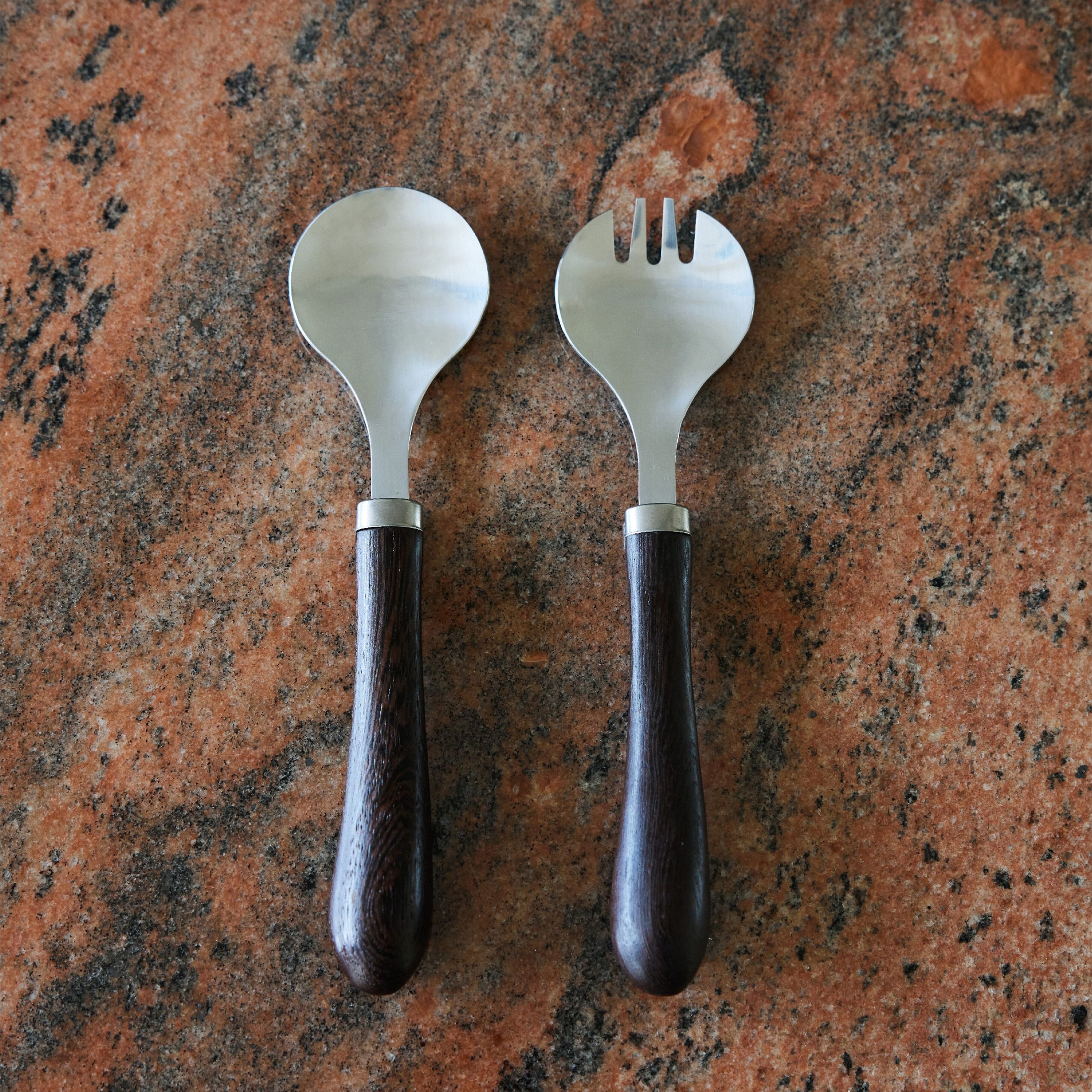 Sagaform Astrid Salatbesteck Set 2 Stück - holz-416