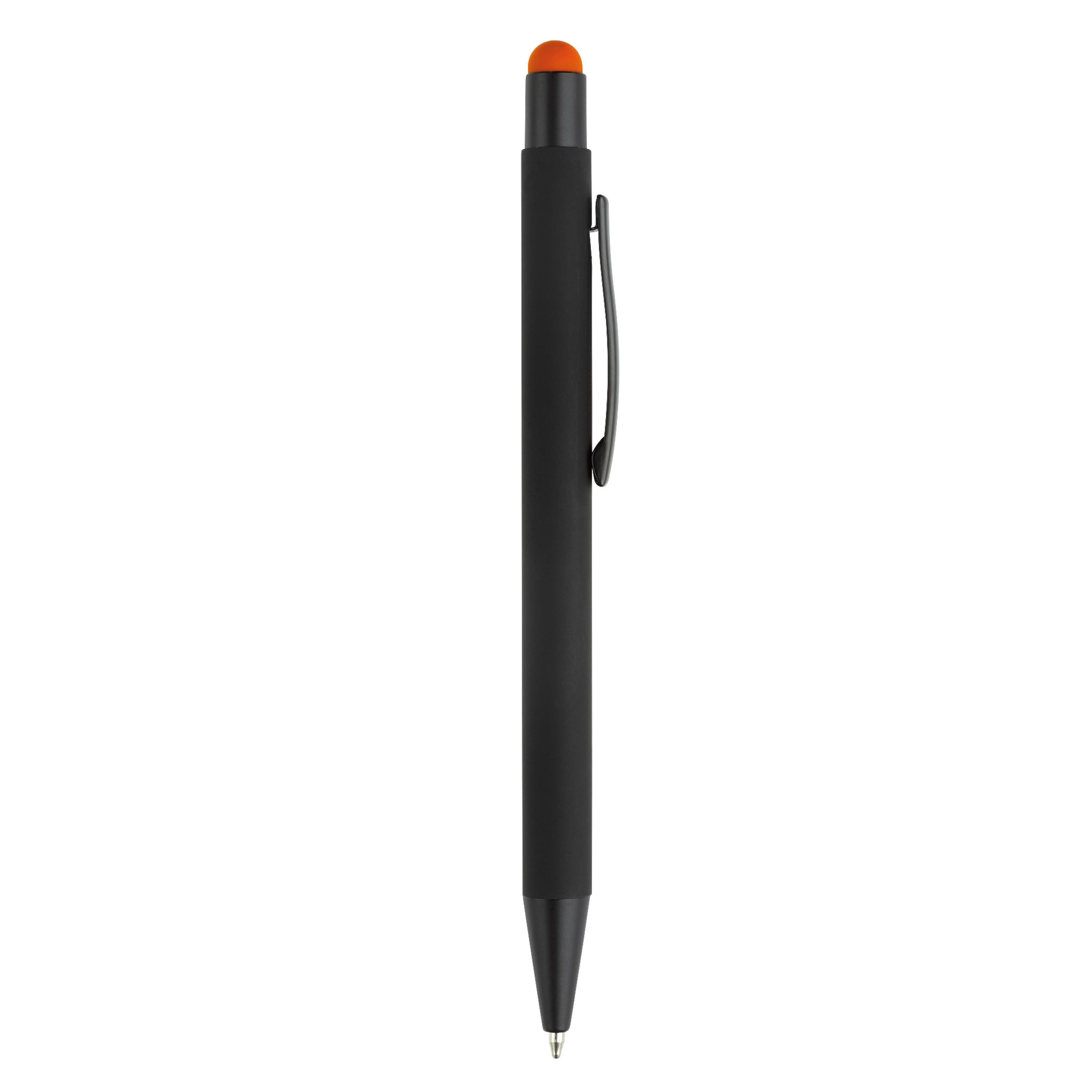 New York schwarz Gummiert Stylus - schwarz  -  orange-339