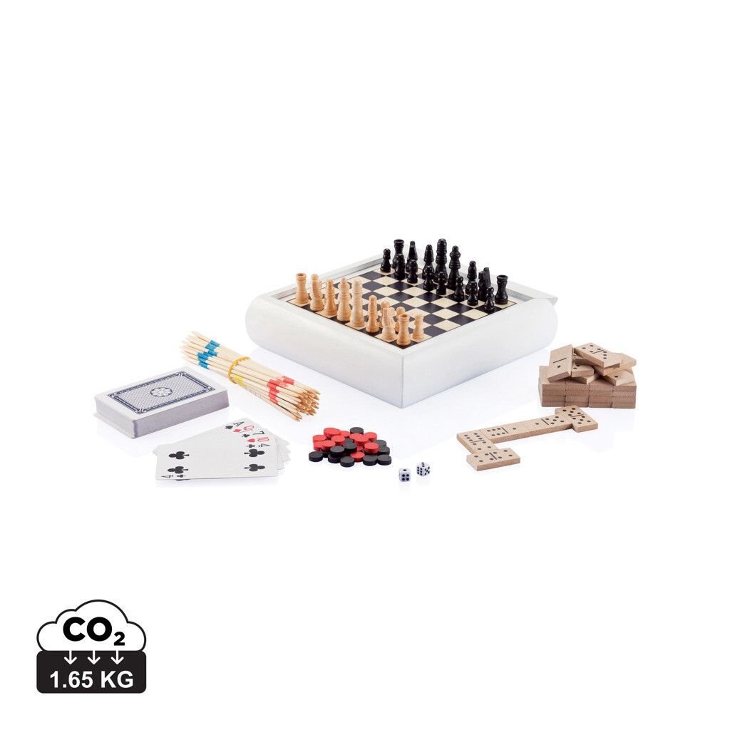 5-in-1 Spieleset - weiß-171