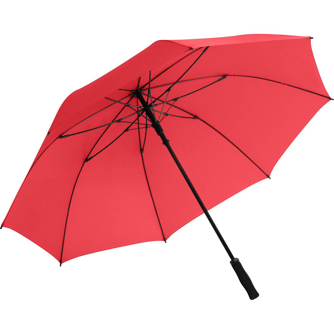 AC-Golf-/Gästeschirm Fibermatic XL Ø130 cm - rot-128