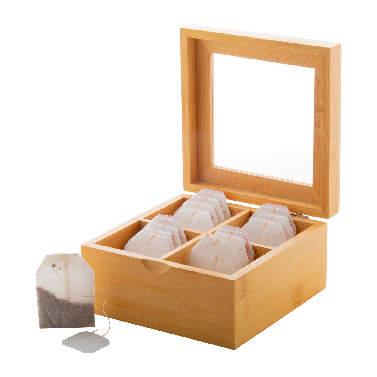 Bambus-Teebox Bancha - natur-614