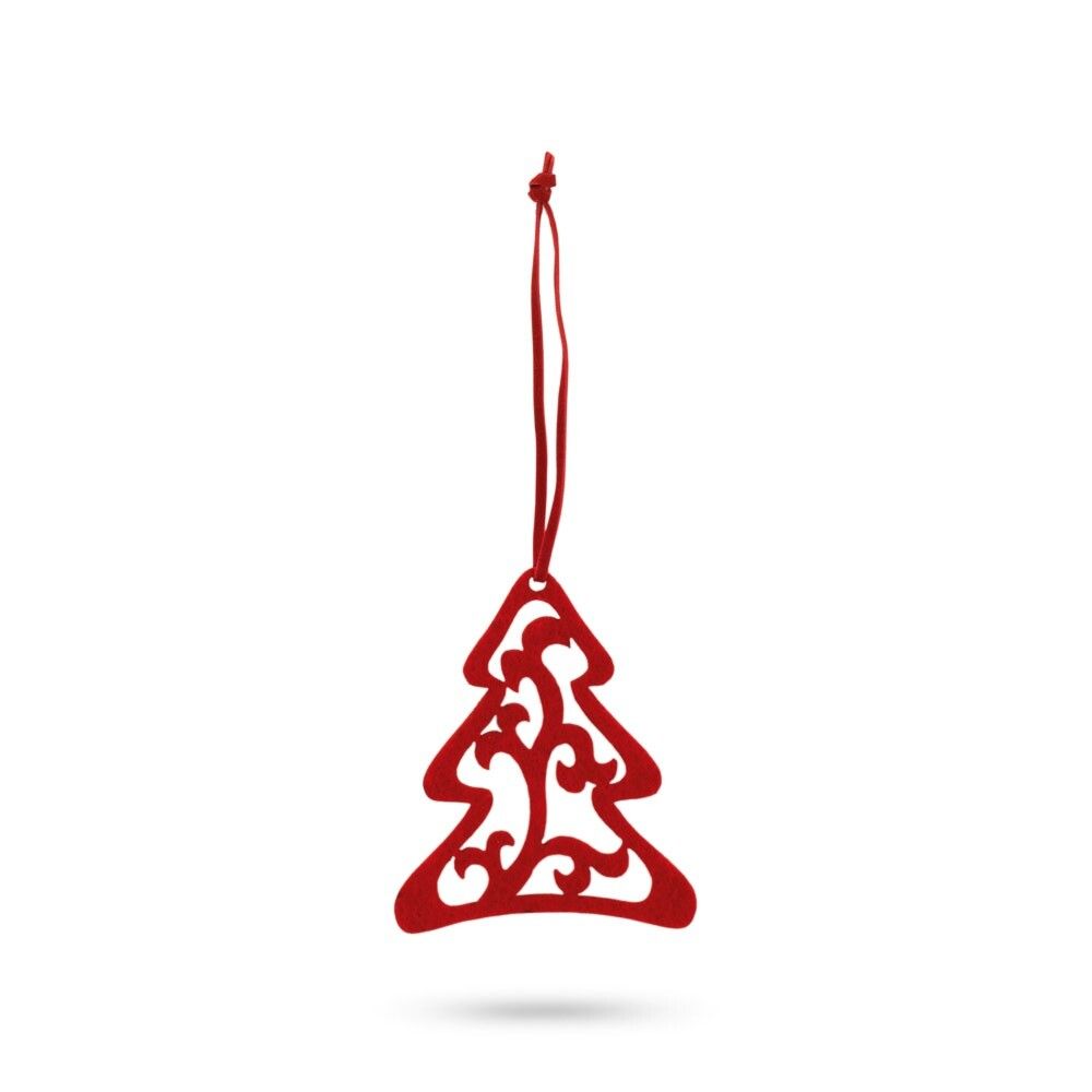 JUBANY Weihnachtsfiguren zum Aufhängen - rot-722