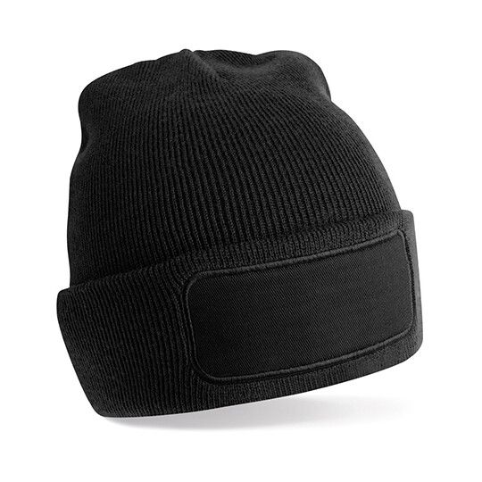 Recycled Original Patch Beanie - black-47