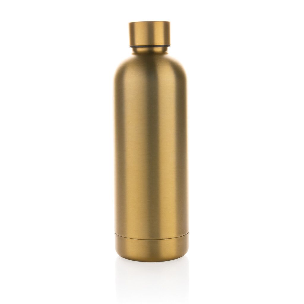 Impact Vakuumflasche aus RCS recyceltem Stainless-Steel - gold-945