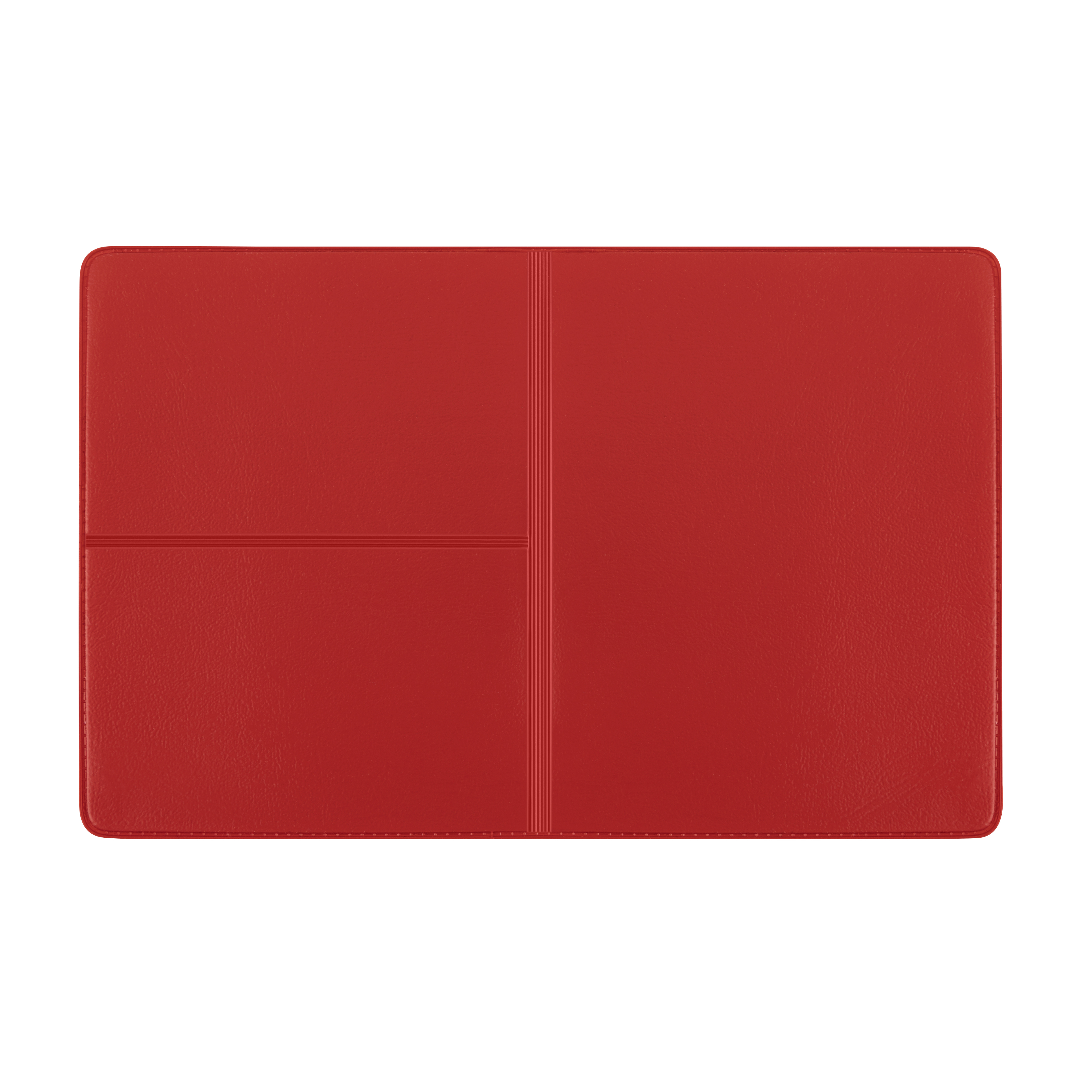CreativDesign® Ausweistasche "Euro" Normalfolie - rot-740
