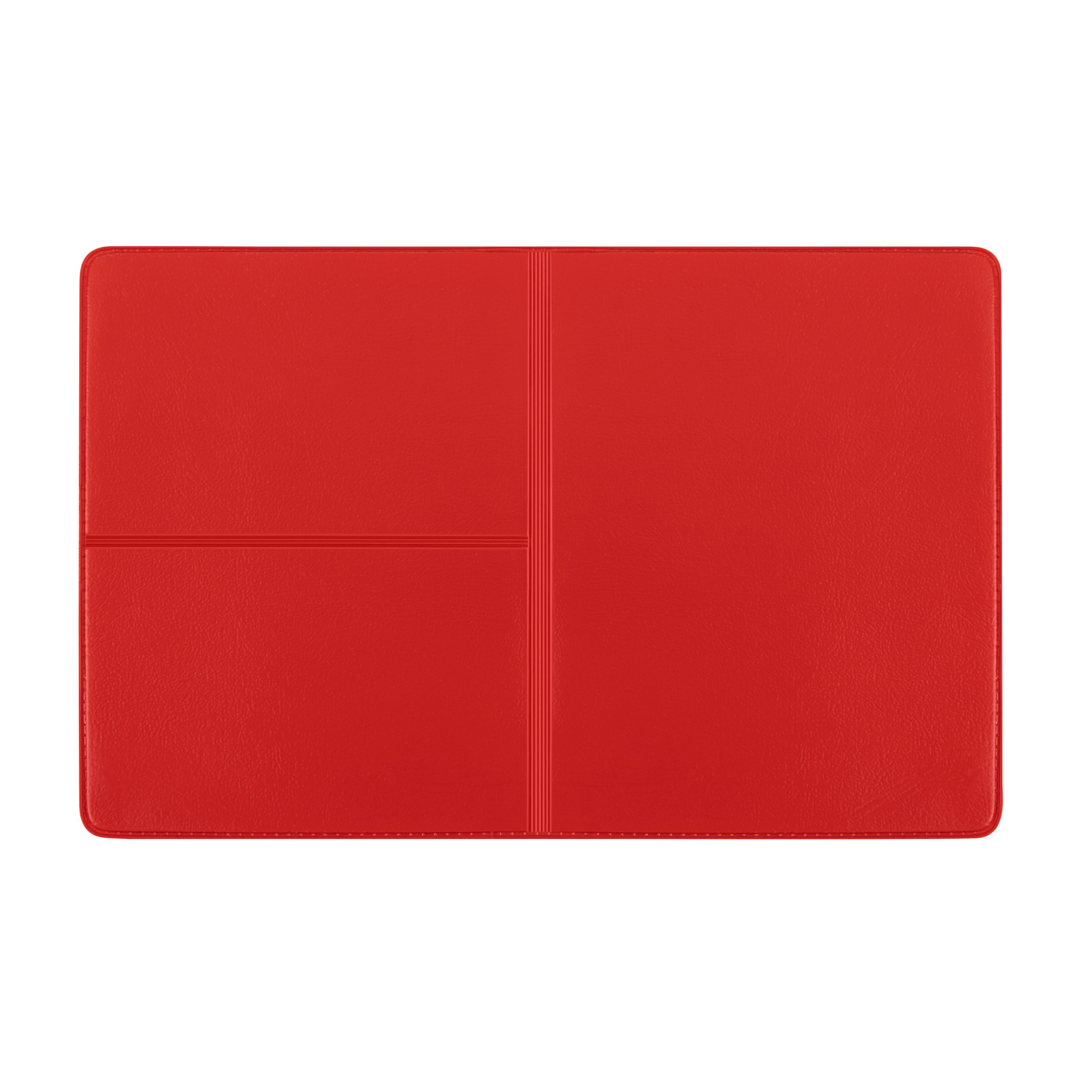 CreativDesign® Ausweistasche "Euro" Normalfolie - rot-740