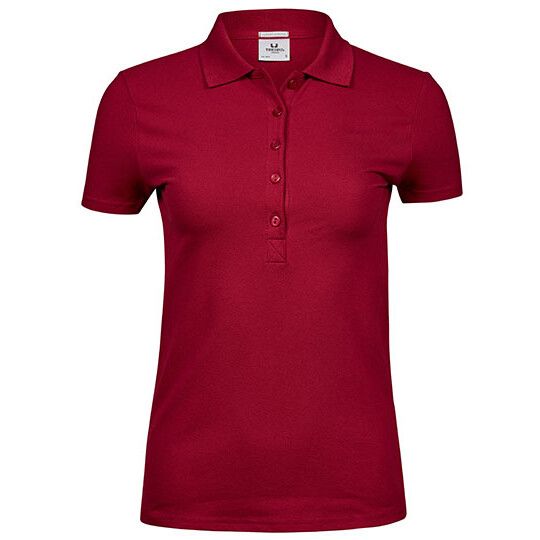 Women´s Luxury Stretch Polo - red-177