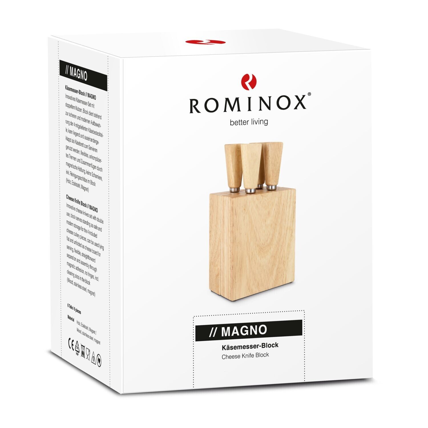 ROMINOX® Käsemesser-Block Magno-299