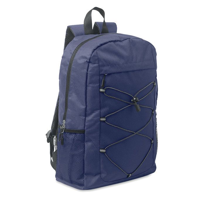 Rucksack 600D RPET Polyester HIGE - blau-43