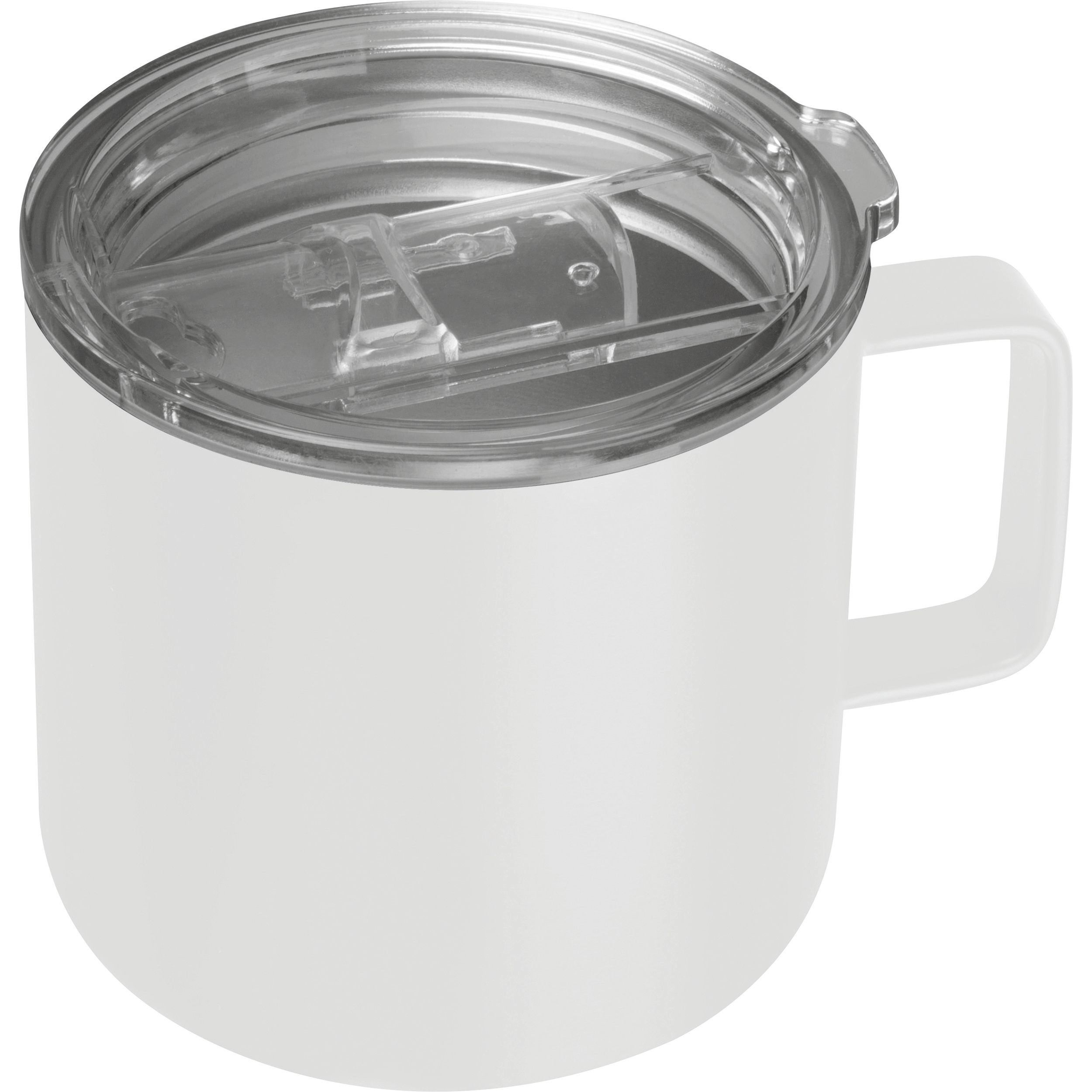 Vakuum Edelstahltasse - weiß-902