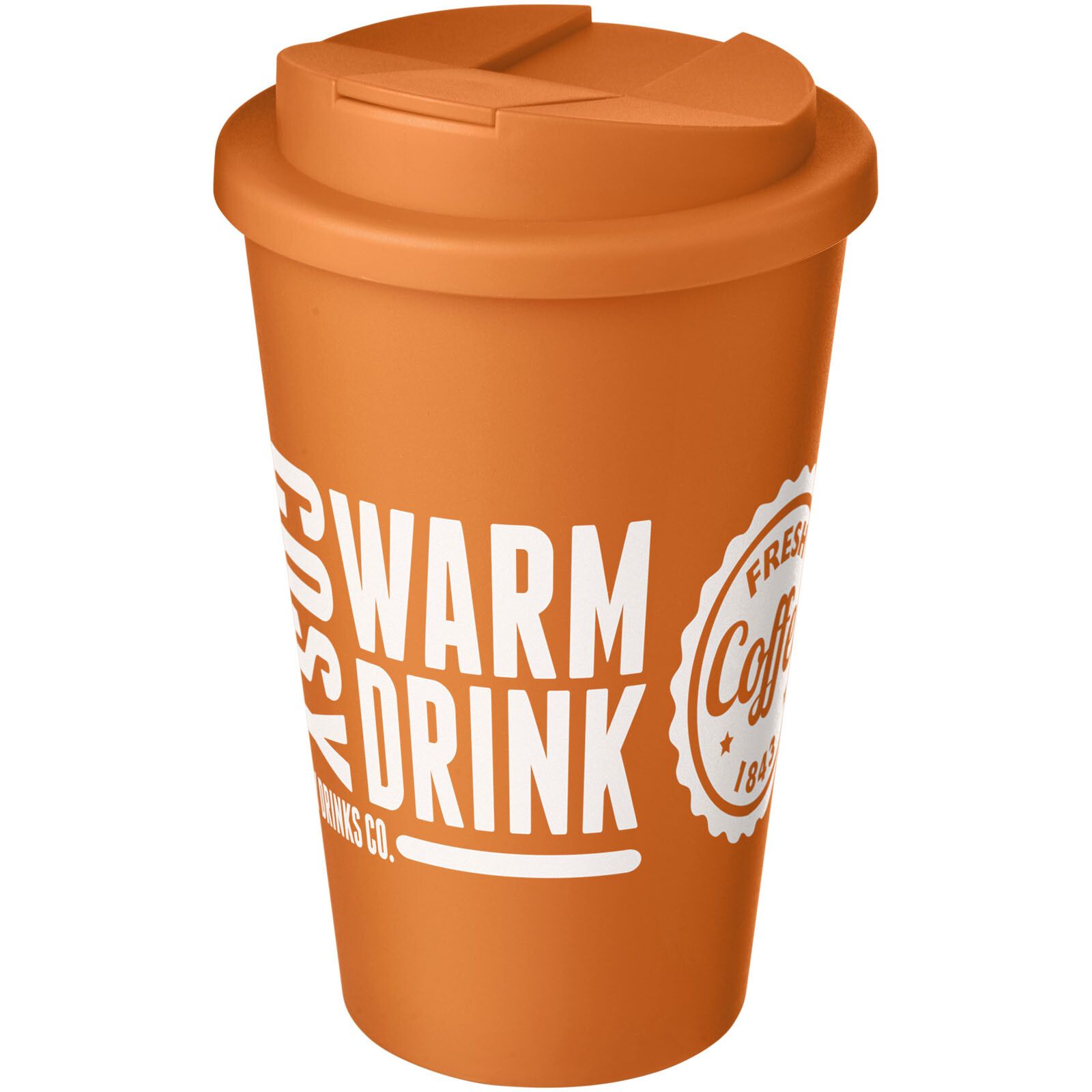 Americano 350 ml Isolierbecher mit auslaufsicherem Schraubverschluss - orange-142