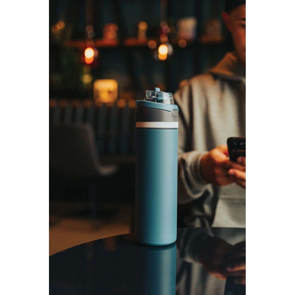 Omni Sip verschließbare Flasche aus RCS-reSteel, 720ml - blau-476
