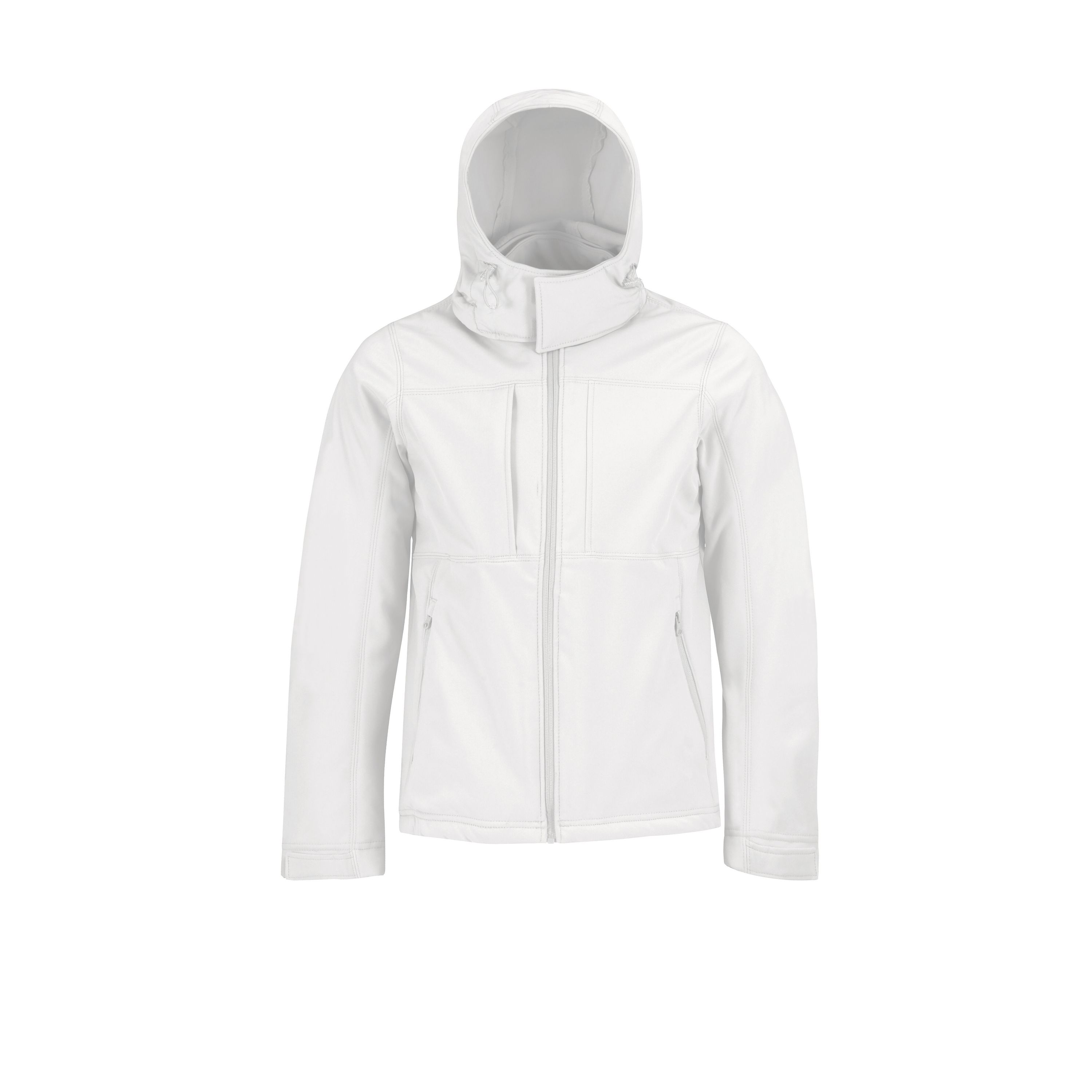 Men´s Hooded Softshell - dark grey solid - M-457