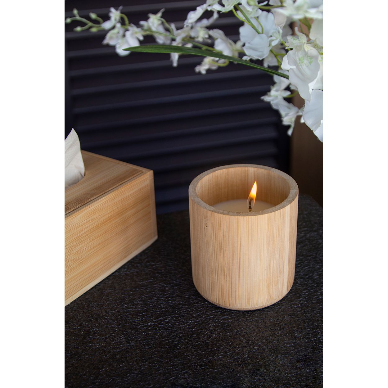 Takebo Bambuskerze - natur-960